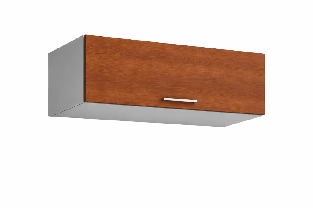 Buzdolabı Üstü Dolap 80 cm (Ceviz, Suntalam Kapak, Beyaz, Yenice)